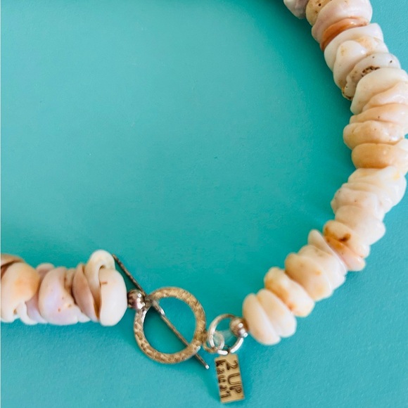 Vintage 1970’s genuine Hawaiian Puka shell necklace made by 2 Up Kauai - Picture 3 of 8